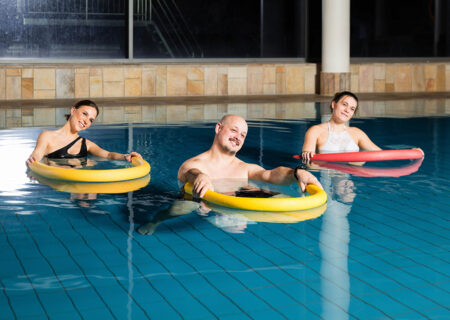 Aqua Pilates mittwochs in der OLantis SportWelt
